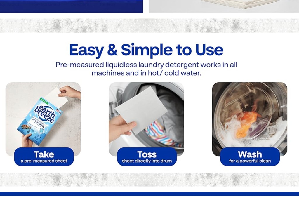 Laundry Detergent Sheets
